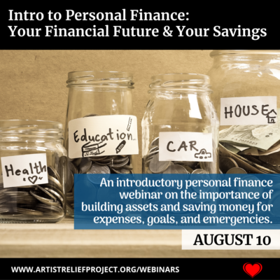 Your Financial Future and Your Savings Introductory Personal Finance Webinar on August 10, 2022