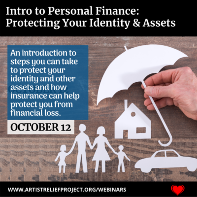 October 12 Protecting Your Identity and Other Assets Personal Finance Webinar